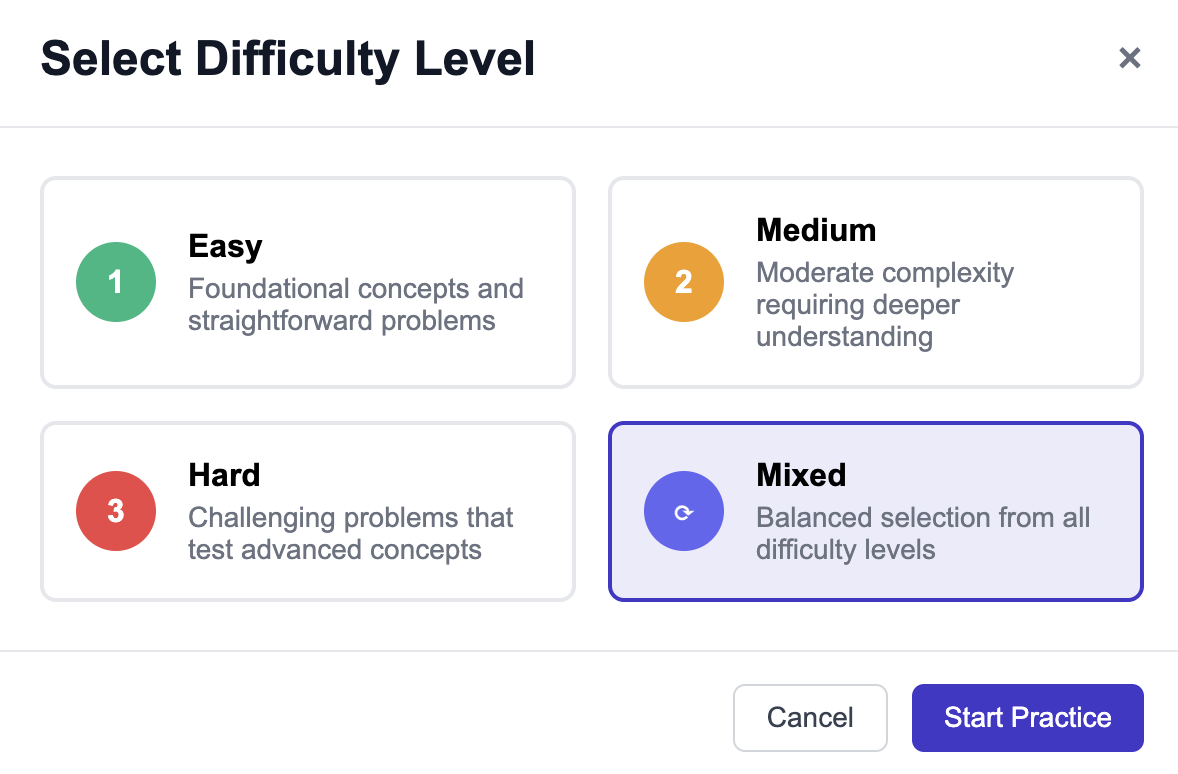 Select Difficulty